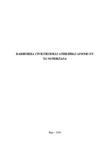 Referāts 'Darbinieka civiltiesiskās atbildības apjoms un tā noteikšana', 1.