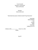 Referāts 'Komercbanku bilances posteņi, to stāvoklis Latvijā pēc 1995.gada finanšu krīzes', 1.