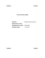 Eseja 'Darbinieku novērtēšana. Darba efektivitātes vērtēšana', 1.