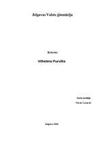Referāts 'Vilhelms Purvītis', 1.