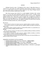 Paraugs 'Kāzusi kriminālprocesā, to atrisinājumi, pieņēmumi - apgalvojumi, lēmumi', 1.