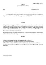 Paraugs 'Kāzusi kriminālprocesā, to atrisinājumi, pieņēmumi - apgalvojumi, lēmumi', 5.