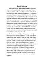 Paraugs 'Ētikas dilemma', 1.