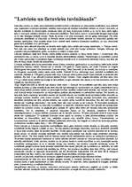 Eseja 'Latviešu un lietuviešu tuvināšanās', 1.