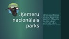 Prezentācija 'Ķemeru nacionālais parks', 1.