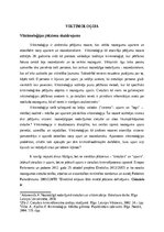 Referāts 'Viktimologija', 1.