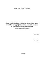 Referāts 'Informētība par logopēdiju kā zinātni un tās nozīmi valodas un runas attīstības ', 1.