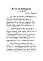 Eseja 'Antuāns de Sent-Ekziperī "Sevi tiesāt daudz grūtāk nekā citus"', 1.