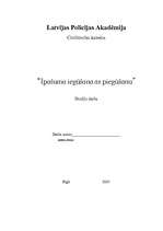 Referāts 'Īpašuma iegūšana ar piegūšanu', 1.