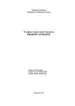 Prakses atskaite 'Ievadprakse Valmieras vakara (maiņu) vidusskolā', 1.