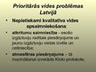 Prezentācija 'Prioritārās vides problēmas Latvijā', 3.