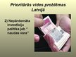 Prezentācija 'Prioritārās vides problēmas Latvijā', 5.