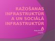 Prezentācija 'Ražošanas infrastruktūra un sociālā infrastruktūra', 1.