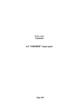 Referāts 'AS "Grindex" tirgus izpēte', 1.