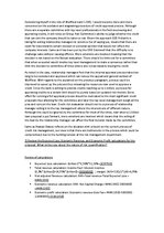 Konspekts 'Risk Management Case about Wellfleet Bank', 2.