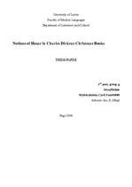 Referāts 'Notions of Home in Charles Dickens "The Christmas Books"', 1.