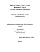 Konspekts 'Vadīšanas funkcijas. Organizēšanas būtība, struktūras veidošana', 1.