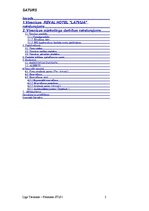 Prakses atskaite 'Viesnīcas "Reval Hotel Latvija" raksturojums', 1.