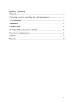 Eseja 'The Tourist Consumption of Local Cultures', 2.