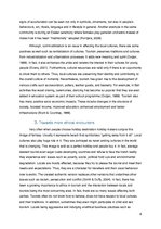 Eseja 'The Tourist Consumption of Local Cultures', 8.