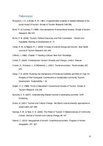 Eseja 'The Tourist Consumption of Local Cultures', 10.