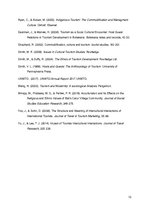 Eseja 'The Tourist Consumption of Local Cultures', 12.