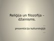 Prezentācija 'Reliģija un filosofija - džainisms', 1.