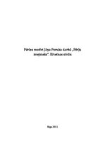 Eseja 'Pērles motīvs Jāņa Poruka darbā "Pērļu zvejnieks". Krietnas sirdis', 1.