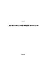 Konspekts 'Latviešu muzikālā teātra vēsture', 1.