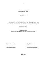 Referāts 'Pansijas "Saulrieti" izveides un attīstības plāns ', 1.