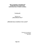 Referāts 'Mehāniskās skaņu ierakstīšanas vēsture pasaulē', 1.