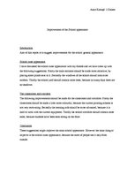 Konspekts 'Report: Improvement of School Appearance', 1.