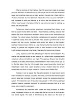 Eseja 'World War Two Effects on Japanese Society', 2.