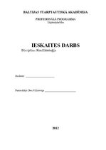 Paraugs 'Ieskaites darbs konfliktoloģijā', 1.