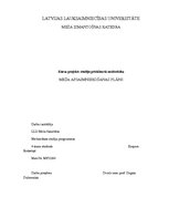 Referāts 'Meža apsaimniekošanas plāns', 1.