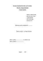 Konspekts 'University of Oxford', 1.