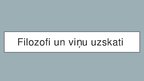 Prezentācija 'Filosofi un viņu uzskati', 1.