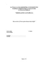 Paraugs 'Uztura gatavošanas tehnoloģija', 1.