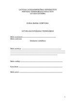 Paraugs 'Uztura gatavošanas tehnoloģija', 2.