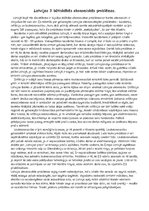 Eseja 'Latvijas trīs būtiskākās ekonomiskās problēmas', 1.