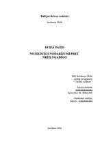 Referāts 'Noziedzīgi nodarījumi pret nepilngadīgo', 1.