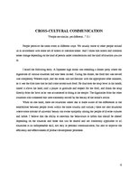 Referāts 'Cross Cultural Communication', 4.