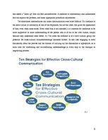 Referāts 'Cross Cultural Communication', 9.