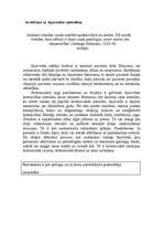 Konspekts 'Ajūrvēda', 4.