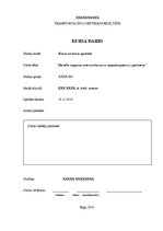 Referāts 'Расчет загрузки автомобильного транспортного средства', 1.