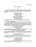 Eseja 'Asjas raksturojums Aspazijas lugā "Vaidelote"', 1.