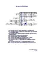 Konspekts 'Krustvārdu mīkla "Augi"', 1.