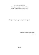 Konspekts 'Rotaļas sociālajā un pilsoniskajā mācību jomā', 1.