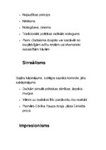 Konspekts 'Modernisms un postmodernisms', 3.