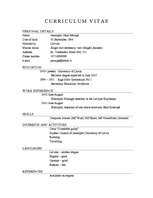 Curriculum vitae lv picture